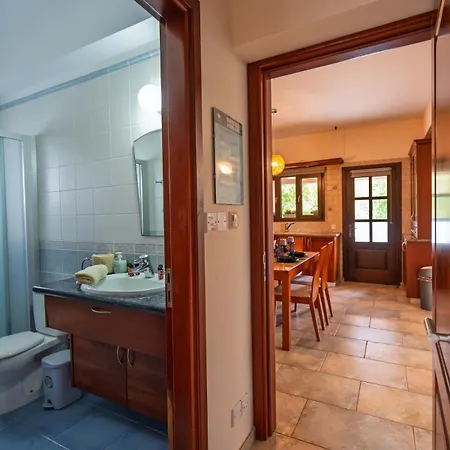 Villa Seafront Agnanti In Paphos With Private Pool And Games *