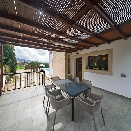 Seafront Agnanti In Paphos With Private Pool And Games Villa Nea Dimmata