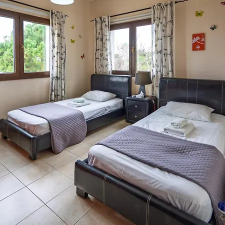 Seafront Agnanti In Paphos With Private Pool And Games Nea Dimmata