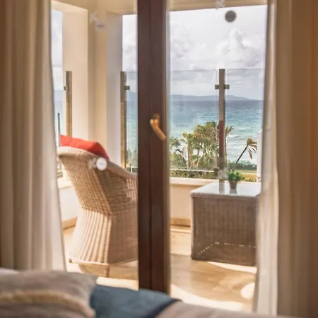 Villa Seafront Agnanti In Paphos With Private Pool And Games