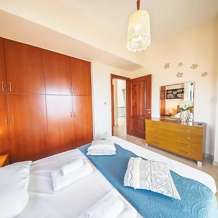 Villa Seafront Agnanti In Paphos With Private Pool And Games *