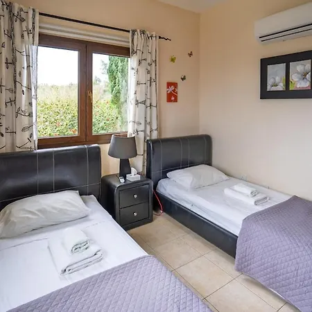 Seafront Agnanti In Paphos With Private Pool And Games *