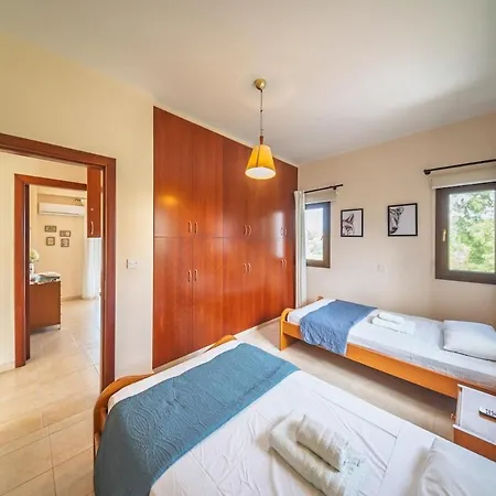 Villa Seafront Agnanti In Paphos With Private Pool And Games Nea Dimmata