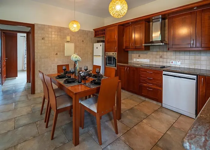 Seafront Agnanti In Paphos With Private Pool And Games Villa Nea Dimmata