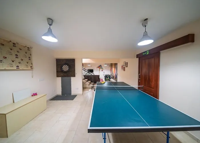Seafront Agnanti In Paphos With Private Pool And Games Villa